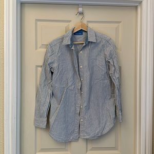 M.i.h. Jeans striped button down shirt.